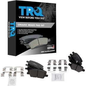 TRQ Brake Pads Ceramic Compatible with 2018-2021 Buick Encore Chevrolet Trax