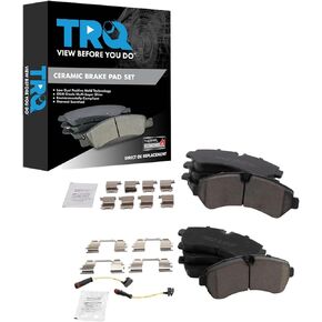 TRQ Brake Pads Ceramic Compatible with 2019-2021 Mercedes-Benz Sprinter 3500 Sprinter 3500XD 2019-2020 Sprinter 4500
