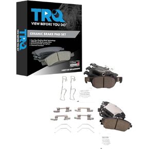 TRQ Brake Pads Ceramic Compatible with 2020-2021 Mazda CX-30