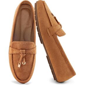 FUDYNMALC Loafers for Women Slip On Shoes: Casual Comfortable Penny Loafers Ladies Dressy Walking Flats for Business Work Office