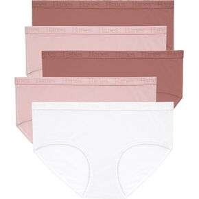 Hanes Originals Supersoft Hipster Pack, Panties, Viscose from Bamboo Underwear for Women