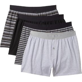 Pact Men's Knit Boxer 4-Pack