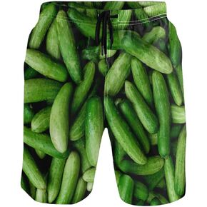 Men's Beach Shorts Swim Trunks Quick Dry Swim Shorts for Men