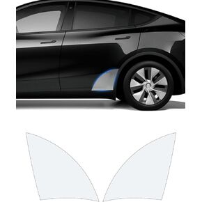 Upgrade Clear Paint Protective Film, 8 Mil Thick Lower Rear Door PPF Decal Film Compatible with Tesla Model Y