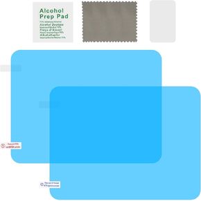 Anti fog mirror film, Truck Trailer side rearview mirror hydrophobic film transparent protective film for Truck Trailer Car, 340×160mm 2Pcs