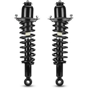 Rear Left & Right Side Struts w/Coil Springs Shock Absorbers for 2003 2004 2005 2006 2007 2008 Pontiac Vibe, Toyota Corolla, Toyota Matrix FWD Replace for 171373L 171373R (Set of 2)