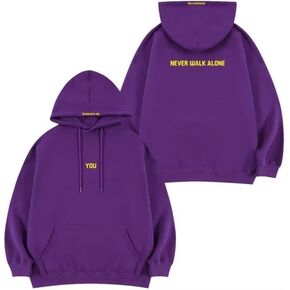 Kpop Jimin with You Hoodie Sweater Jimin Hoody You Never Walk Alone Pullover Sweatshirt
