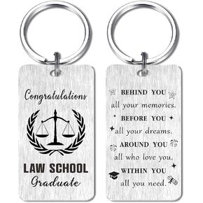 Gezxin Graduation Gifts Class of 2025 Graduate Keychain Gift for Him Her from 8th 5th Grade Masters High Middle School