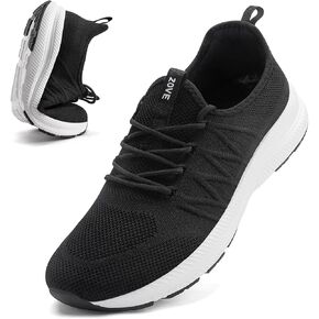 أحذية صناديق ذات إصبع القدم على عريض Zove للرجال أحذية رياضية واسعة العرض غير القابلة للانزلاق غير الفاتحة الفاتحة تنس على نطاق واسع الأحذية المشي غير الرسمية للمشي أحذية رياضية للسكري تمرين الرياضة الرياضية in Kuwait