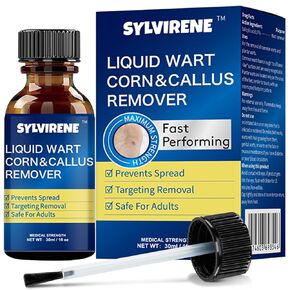 LIGUID Wart Remove, Skin Tag Remover for for Plantar Wart, Genital Wart, H Warts, Common Wart, Flat Wart, Corn, Callus 1floz(30mL)