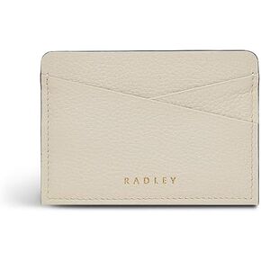 RADLEY London Alpha Road Women's Small Leather Card Holder, Chalk