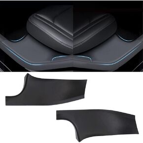 FASTCHE for Tesla Model Y Door Sill Protector 5 Seater (NOT Fit 7 Steater) Rear Door Car Pedal Kick Protection Strip Styling Covers Accessories(2 Packs)