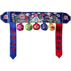 Hanbok Belt Doltti Korea التقليدي الملحق Dohl Dolbok 1 Age Age Birthday Blue Proither