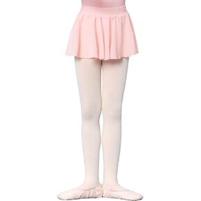 Ballet Skirts for Children Pull On Elastic Waist Dance Skirt Girls Elegant Chiffon Ballerina Dance Skirt