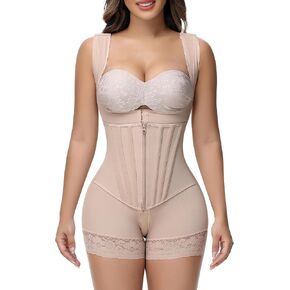 M MYODRESS Fajas Colombianas Moldeadoras Body Shaper Girdles Tummy Control Shapewear Post Surgery Compression Garment