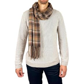 MELIFLUOS DESIGNED IN SPAIN Scarf for Men Reversible Elegant Cashmere Feel Men's Scarves for Spring Fall Winter in Saudi Arabia