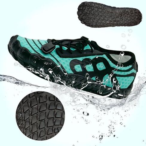 Kids Water Shoes Boys Girls Quick Dry Wide Barefoot Aqua Sneakers Breathable Beach Swim Shoes for Hiking Diving Boating Outdoor Water Sports in Saudi Arabia