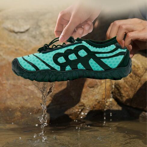 Kids Water Shoes Boys Girls Quick Dry Wide Barefoot Aqua Sneakers Breathable Beach Swim Shoes for Hiking Diving Boating Outdoor Water Sports in Saudi Arabia