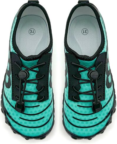 Kids Water Shoes Boys Girls Quick Dry Wide Barefoot Aqua Sneakers Breathable Beach Swim Shoes for Hiking Diving Boating Outdoor Water Sports in Saudi Arabia