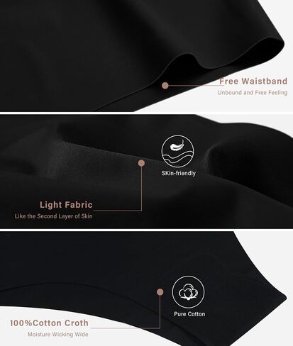 Women Bikini Panties No Show Seamless Underwear Comfortable Briefs Undies for Women Breathable Ladies Hipster Panties in Saudi Arabia