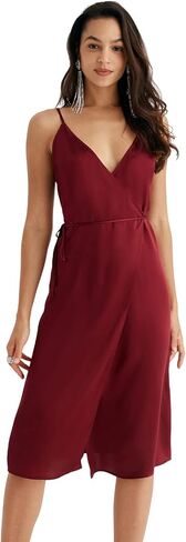 COLD POSH Women's 19mm Silk Slip Dress Luxury Summer Slips Chemise Sexy Sleeveless Dresses Elegant Slim Fit Tie Waist Dress in Saudi Arabia