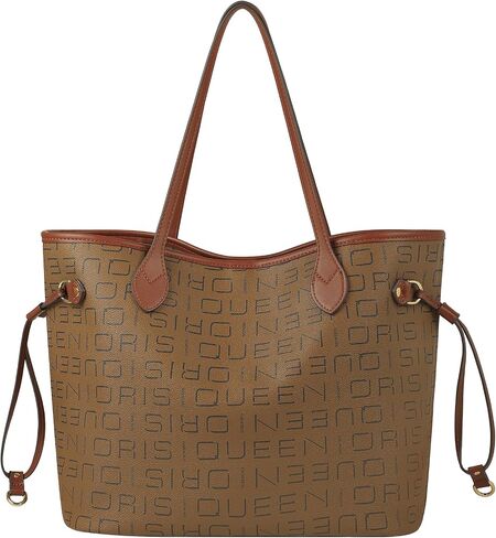 Queenoris Tote Bag for Women, Designer Fashion Purses Top Handle Satchel Large Capacity Classic Shoulder Bags in Kuwait