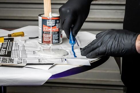 Evercoat Body Shop 105035 Pro-Grade Glazing Putty for Filling Minor Dings, Scratches and Low Spots in Aluminum, Fiberglass & More, Easy Mix Hardener Included 13 Fl Oz. in Saudi Arabia