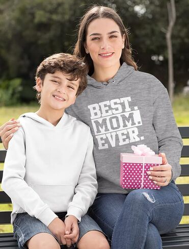 Tstars Best Mom Ever Hoodie Gifts for Wife New Mothers Moms Gift from Daughter Son Mother's Day Hoodies for Women in Saudi Arabia