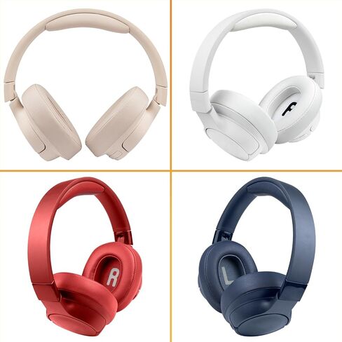 عصابة رأس بديلة من SOULWIT لـ JBL Tune 500(500BT)/510(510BT)/520(520BT)/600(600BT 600BTNC)/660(660NC)/670(670NC)/700(700BT)/710(710BT)/720(720BT) )/750(750BT 750BTNC)/760(760NC)/770(770NC) - أسود in Kuwait