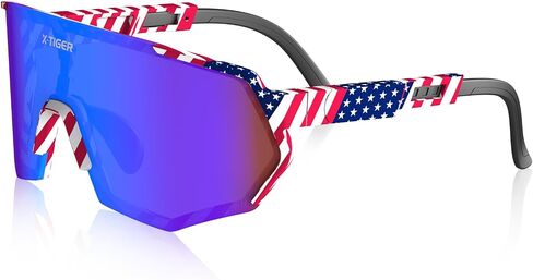 X-TIGER Polarized Sports Sunglasses for Men Women Baseball Driving Fishing Sunglasses Cycling MTB Bike Glasses UV400 in Saudi Arabia