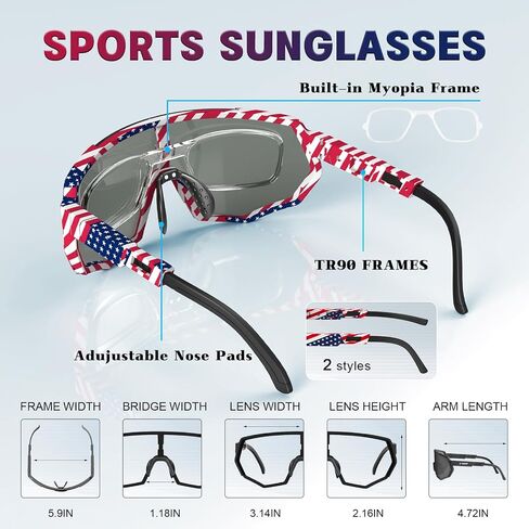 X-TIGER Polarized Sports Sunglasses for Men Women Baseball Driving Fishing Sunglasses Cycling MTB Bike Glasses UV400 in Saudi Arabia