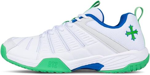 Teuton Sports ST2 Unisex All-Court Shoes: Lightweight, Breathable Sneakers for Tennis, Squash, Pickleball & More - Sizes 37-48 EUR in Kuwait