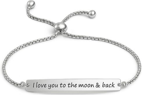 Charmsy 925 Sterling Silver Sliding Bolo Bracelet for Women | Women's Italian Handmade Adjustable Bolo Bead Ball Slider Bracelet in Kuwait
