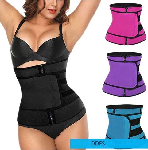 Waist Trainer Wrap Plus Size Seamless Sports Workout Corset Tops For Women Fashion in Saudi Arabia