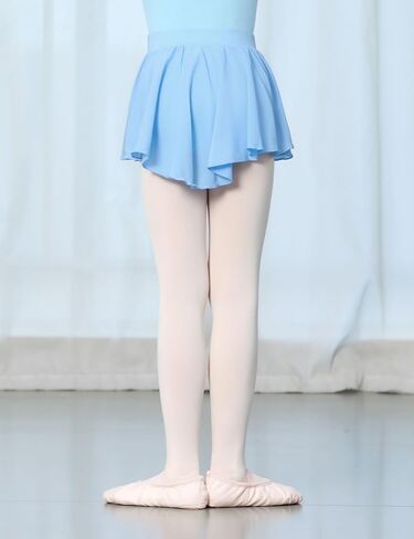 Ballet Skirts for Children Pull On Elastic Waist Dance Skirt Girls Elegant Chiffon Ballerina Dance Skirt in Saudi Arabia