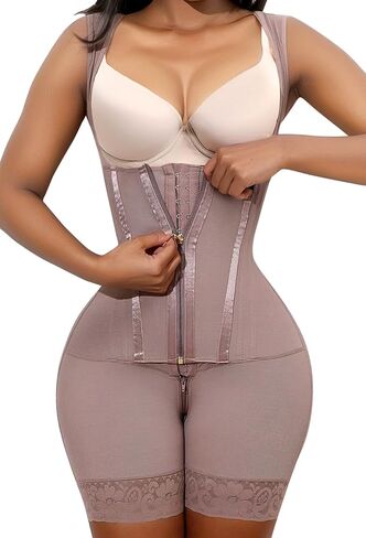 Gainkee fajas colombianas moldeadoras للنساء للنساء التحكم في الجسم المشكل المشكل بعقب رفع bodysuit حزام in Kuwait