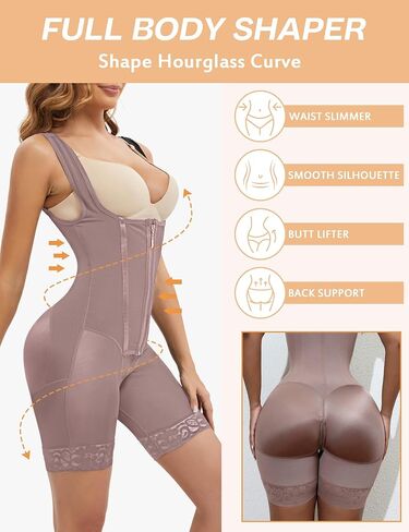 Gainkee fajas colombianas moldeadoras للنساء للنساء التحكم في الجسم المشكل المشكل بعقب رفع bodysuit حزام in Kuwait