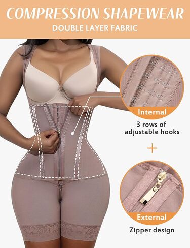 Gainkee fajas colombianas moldeadoras للنساء للنساء التحكم في الجسم المشكل المشكل بعقب رفع bodysuit حزام in Kuwait