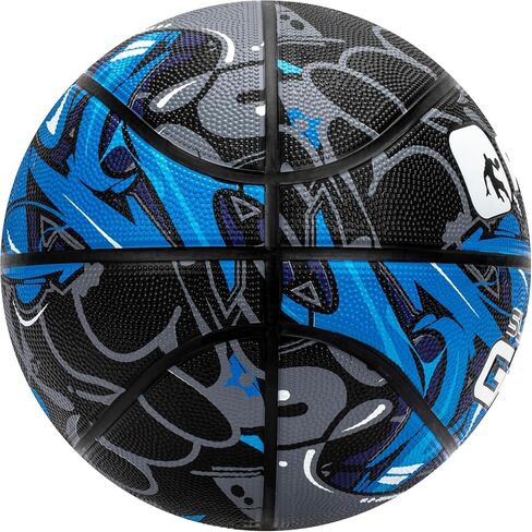 AND1 Supreme Grip Basketball: Official Regulation Size 7 (29.5 inches) Rubber Basketball - Deep Channel Construction Streetball, Made for Indoor Outdoor Basketball Games in Kuwait