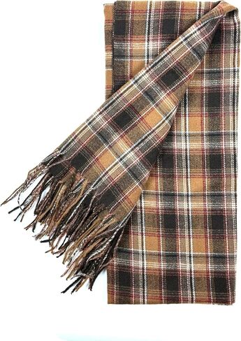 MELIFLUOS DESIGNED IN SPAIN Scarf for Men Reversible Elegant Cashmere Feel Men's Scarves for Spring Fall Winter in Saudi Arabia
