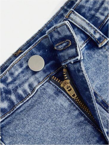 Gorglitter Girl's Mini Denim Chaim Zipper Fly Righ in Kuwait