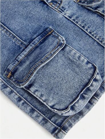 Gorglitter Girl's Mini Denim Chaim Zipper Fly Righ in Kuwait