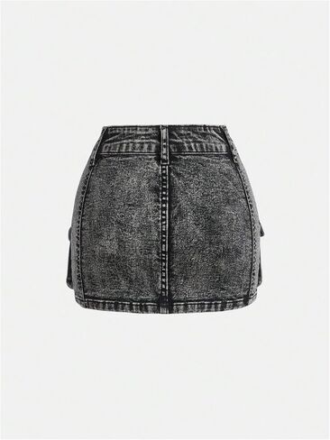Gorglitter Girl's Mini Denim Chaim Zipper Fly Righ in Kuwait