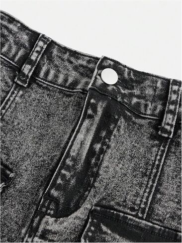 Gorglitter Girl's Mini Denim Chaim Zipper Fly Righ in Kuwait