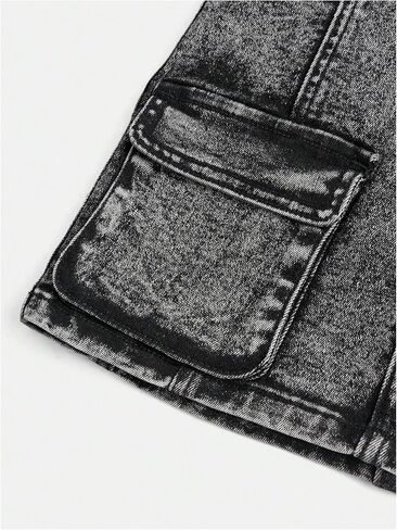 Gorglitter Girl's Mini Denim Chaim Zipper Fly Righ in Kuwait