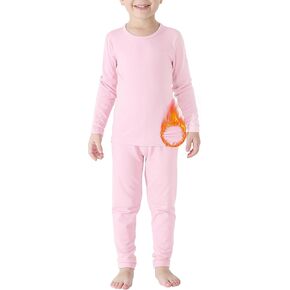 ملابس داخلية حرارية من Zando Girls Thermal Toddler Base Base Base Layer Winter Winter Long Johns Toddler Toddler for Boys Girls Under