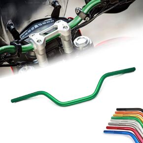 7/8" 22mm Motorcycle Handlebar Universal Mid-Rise Handle Bar For CRF YZF KXF KLX RMZ DRZ KX RM YZ SX EXC XC 65 85 125 250 300 350 450 Pit Dirt Bike Black