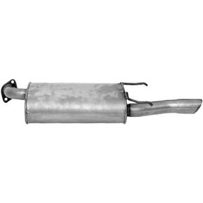 Walker Quiet-Flow SS 53692 Direct Fit Exhaust Muffler Assembly 2" Inlet (OD) 2.5" Outlet (OD) for Toyota Avalon