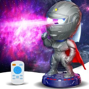 Spaceman Astronaut Galaxy Projector Night Light with Timer and Remote Control, Star Projector LED Lights for Room Decor, Gift for Kids Adults for Birthdays, Valentine's Day