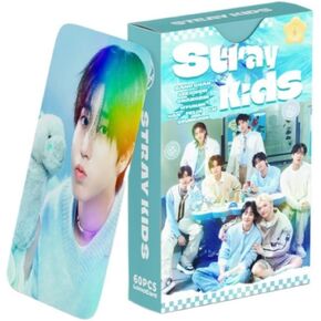 60 pcs Laser Card STRAYKIDS Merch Stray Kids photocards Flash Card LOMO Cards